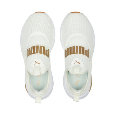 Puma Softride Enzo Evo Slip-On 37902310 Womens Beige Athletic Running Shoes