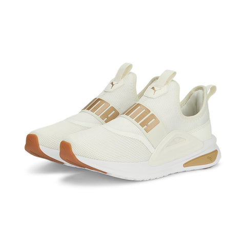 Puma Softride Enzo Evo Slip-On 37902310 Womens Beige Athletic Running Shoes