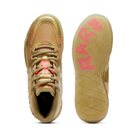 Puma Lamelo Ball MB.01 Golden Child Mens Gold Basketball Athletic Shoes