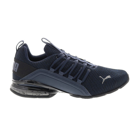 Puma Axelion Velocity Marble 37936601 Mens Blue Athletic Running Shoes
