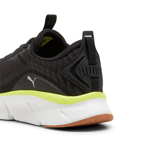 Puma Flexfocus Lite Better Knit 37953601 Mens Black Athletic Running Shoes