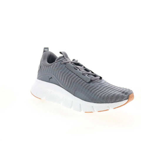 Puma Flexfocus Lite Better Knit 37953602 Mens Gray Athletic Running Shoes