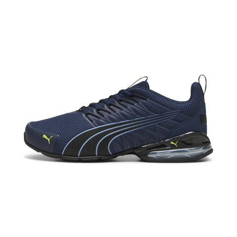Puma Voltaic Evo 37960103 Mens Blue Mesh Lace Up Athletic Running Shoes