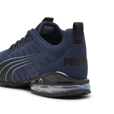 Puma Voltaic Evo 37960103 Mens Blue Mesh Lace Up Athletic Running Shoes