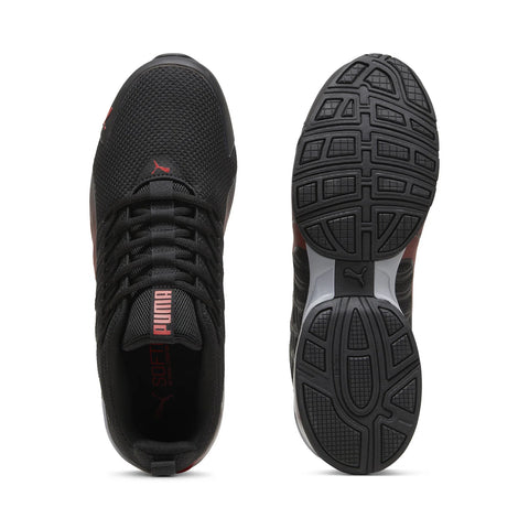 Puma Voltaic Evo 37960108 Mens Black Mesh Athletic Cross Training Shoes