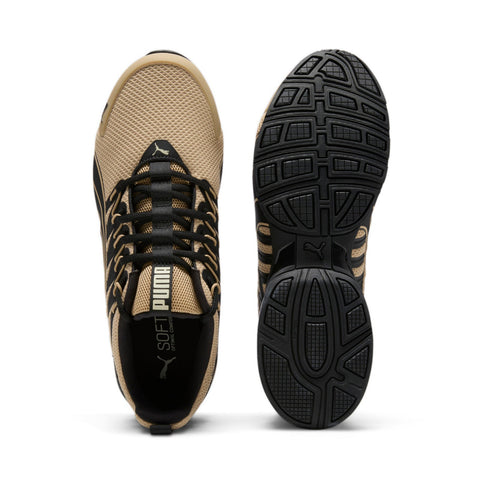 Puma Voltaic Evo 37960113 Mens Brown Mesh Lace Up Athletic Running Shoes