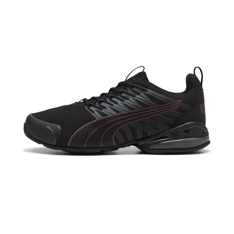 Puma Voltaic Evo 37960126 Mens Black Mesh Lace Up Athletic Running Shoes