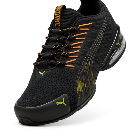 Puma Voltaic Evo Retrofuture 37960201 Mens Black Athletic Running Shoes
