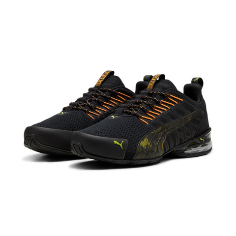 Puma Voltaic Evo Retrofuture 37960201 Mens Black Athletic Running Shoes
