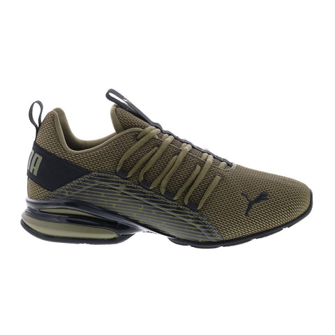 Puma Axelion Refresh Future 37976501 Mens Green Athletic Running Shoes