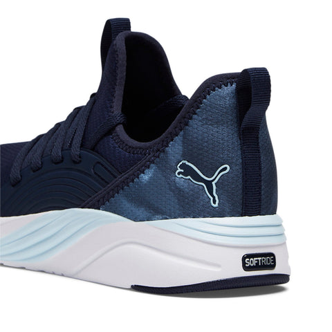 Puma Softride Sophia 2 Emboss Overspray Womens Blue Athletic Running Shoes