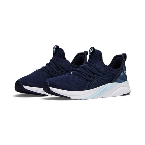 Puma Softride Sophia 2 Emboss Overspray Womens Blue Athletic Running Shoes