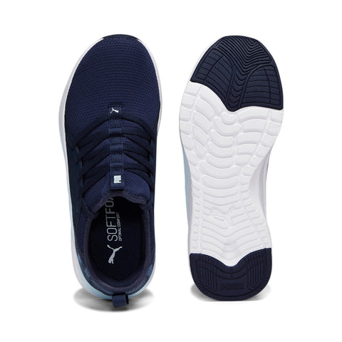 Puma Softride Sophia 2 Emboss Overspray Womens Blue Athletic Running Shoes