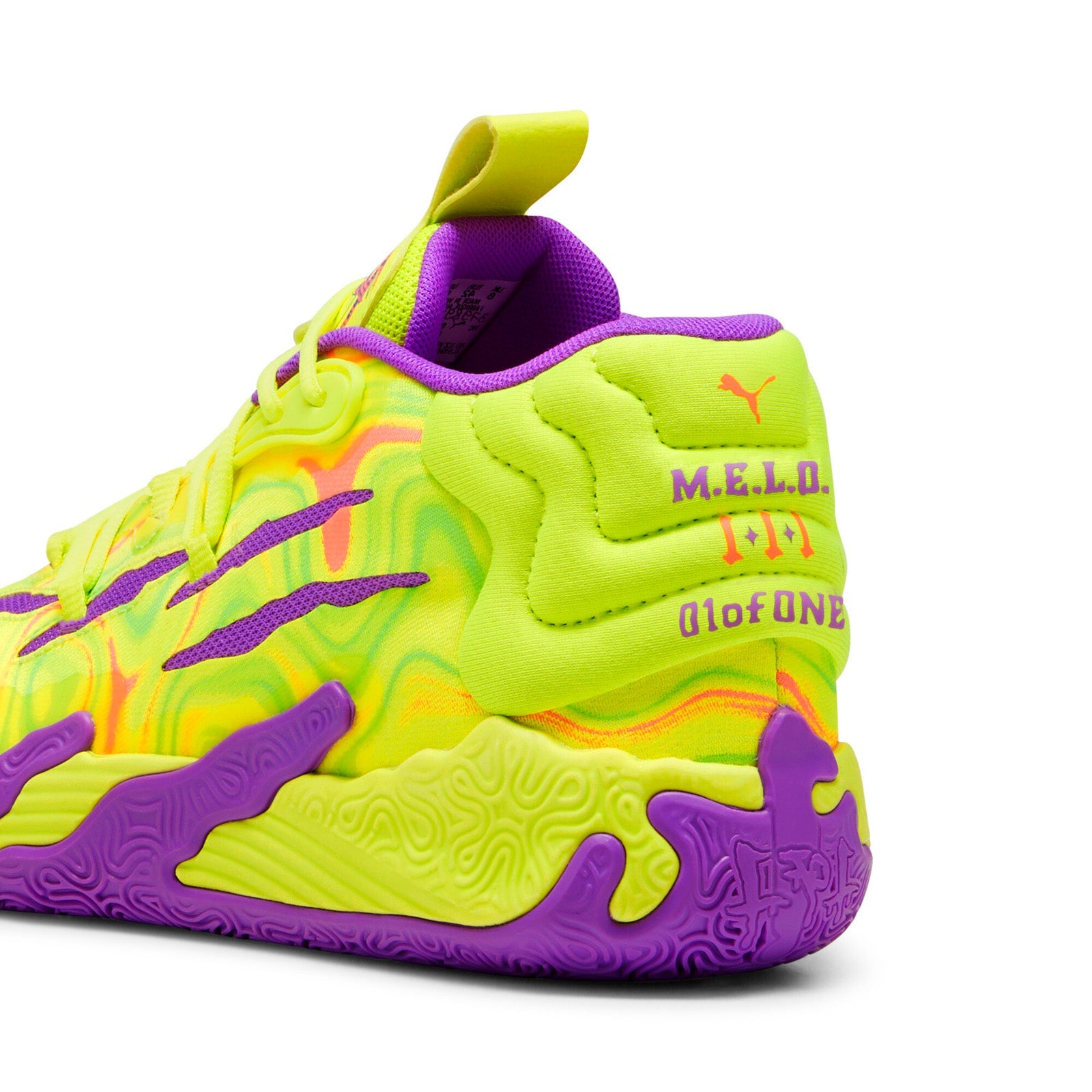 Melo Purple And Yellow Puma Shoes Puma‎ Melo Ball Spark In Safety
