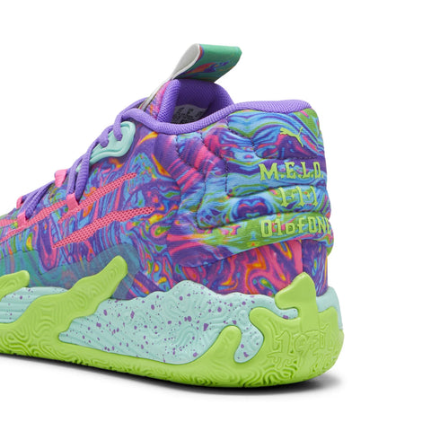Puma MB.03 Be You 37989901 Mens Purple Synthetic Athletic Basketball Shoes