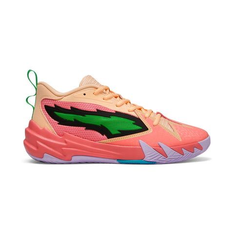 Puma Scoot Zeros 37990807 Mens Orange Synthetic Athletic Basketball Shoes