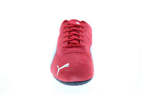 Puma Speedcat LS 38017304 Mens Red Suede Motorsport Inspired Sneakers Shoes