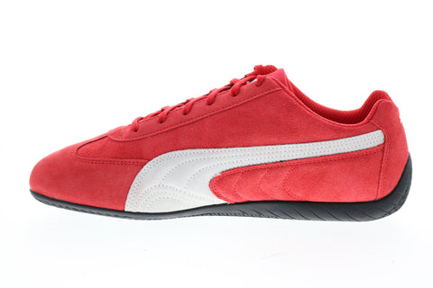 Puma Speedcat LS 38017304 Mens Red Suede Motorsport Inspired Sneakers Shoes