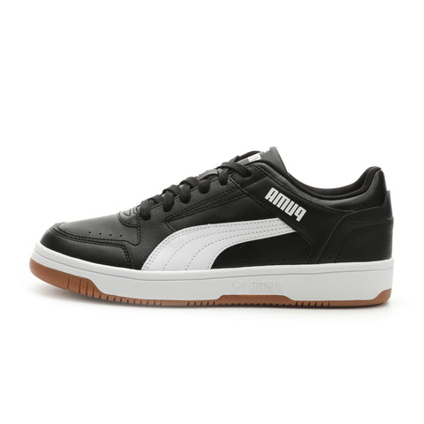 Puma Rebound Joy Low 38074735 Mens Black Leather Lifestyle Sneakers Shoes