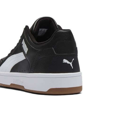 Puma Rebound Joy Low 38074735 Mens Black Leather Lifestyle Sneakers Shoes