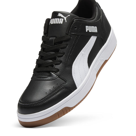Puma Rebound Joy Low 38074735 Mens Black Leather Lifestyle Sneakers Shoes
