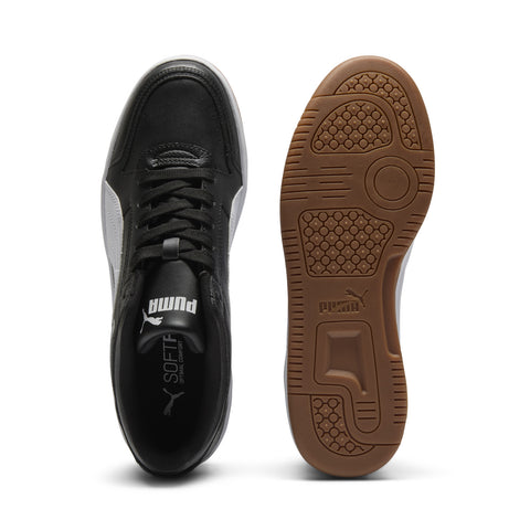 Puma Rebound Joy Low 38074735 Mens Black Leather Lifestyle Sneakers Shoes