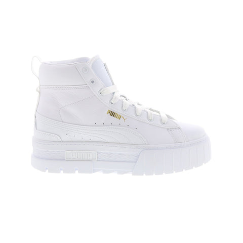 Puma Mayze Mid 38117001 Womens White Synthetic Lifestyle Sneakers Shoes