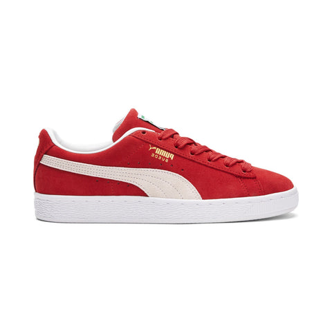 Puma Suede Classic XXI 38141002 Womens Red Suede Lifestyle Sneakers Shoes