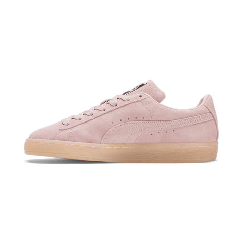 Puma Suede Classic XXI 38141074 Womens Pink Suede Lifestyle Sneakers Shoes