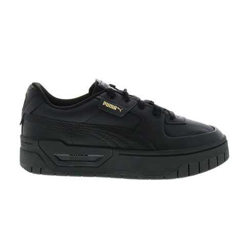 Puma Cali Dream 38315702 Womens Black Leather Lifestyle Sneakers Shoes