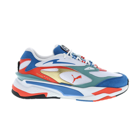 Puma RS-Fast GO For 38579601 Mens White Leather Lifestyle Sneakers Shoes
