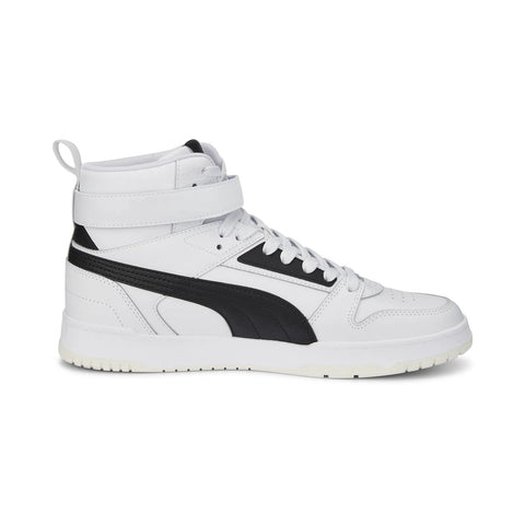 Puma RBD Game 38583901 Mens White Leather Lace Up Lifestyle Sneakers Shoes