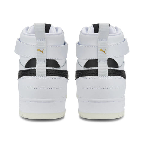 Puma RBD Game 38583901 Mens White Leather Lace Up Lifestyle Sneakers Shoes