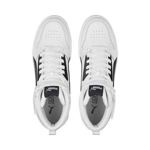Puma RBD Game 38583901 Mens White Leather Lace Up Lifestyle Sneakers Shoes