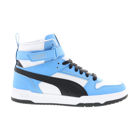 Puma RBD Game 38583918 Mens White Leather Lace up Lifestyle Sneakers Shoes