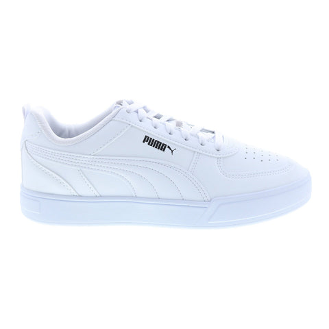 Puma Caven Tape 38638101 Mens White Synthetic Lifestyle Sneakers Shoes