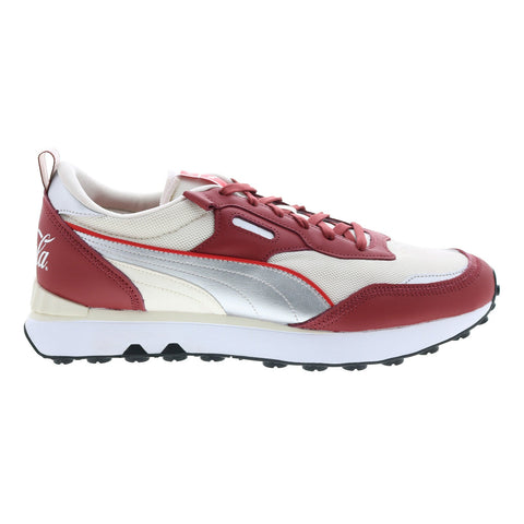 Puma Rider FV Future Vintage Coca Cola Mens Red Lifestyle Sneakers Shoes