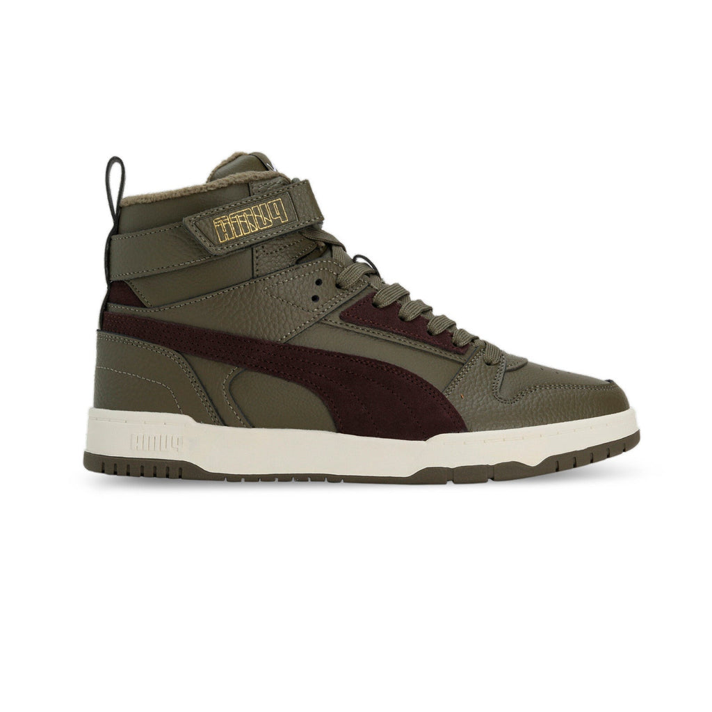 Puma RBD Game WTR 38760401 Mens Green Leather Lifestyle Sneakers Shoes ...