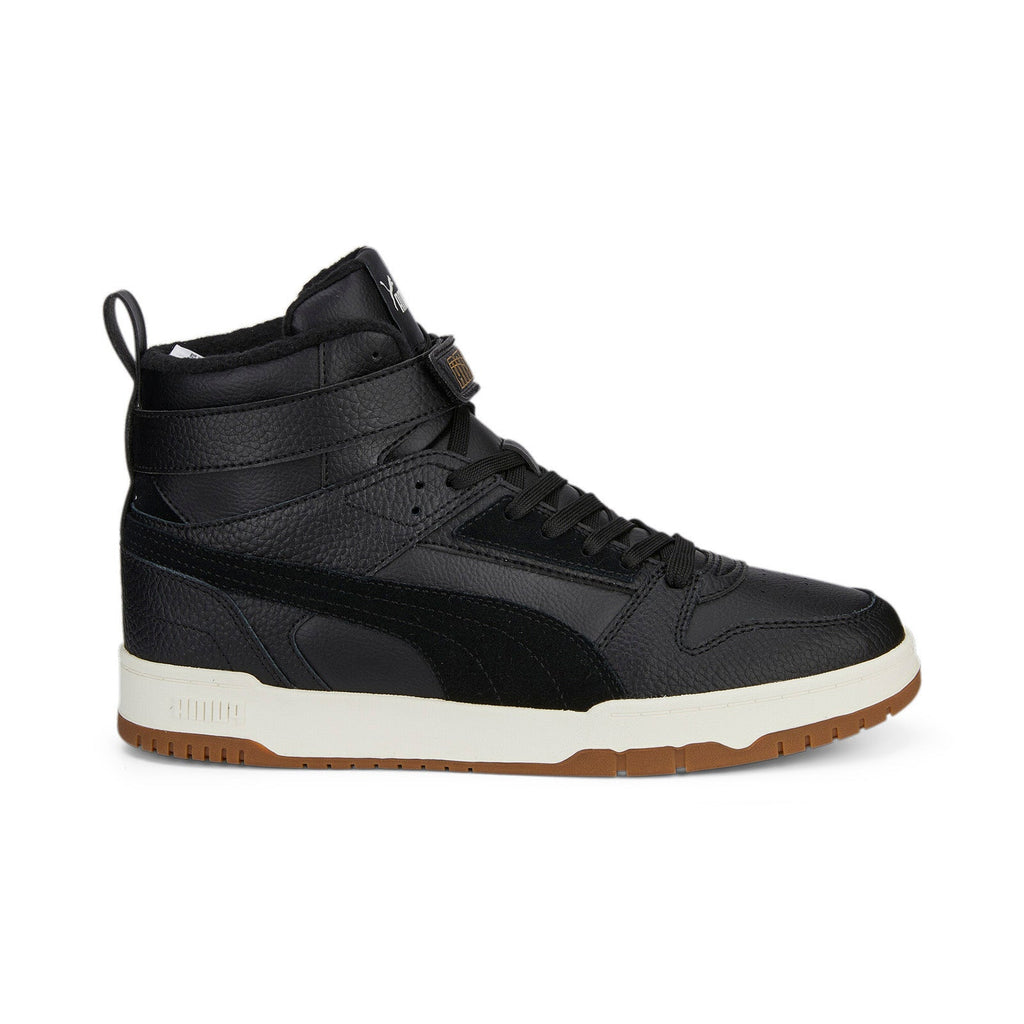 Puma RBD Game WTR 38760402 Mens Black Leather Lifestyle Sneakers Shoes ...