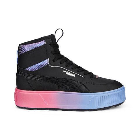 Puma Karmen Rebelle Mid Exotics Womens Black Lifestyle Sneakers Shoes