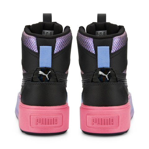 Puma Karmen Rebelle Mid Exotics Womens Black Lifestyle Sneakers Shoes