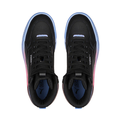 Puma Karmen Rebelle Mid Exotics Womens Black Lifestyle Sneakers Shoes