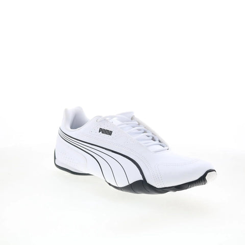 Puma Redon Bungee 38816701 Mens White Leather Lifestyle Sneakers Shoes