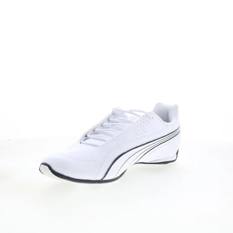Puma Redon Bungee 38816701 Mens White Leather Lifestyle Sneakers Shoes