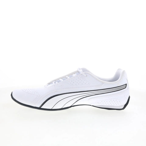 Puma Redon Bungee 38816701 Mens White Leather Lifestyle Sneakers Shoes