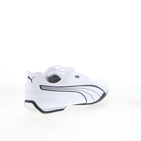 Puma Redon Bungee 38816701 Mens White Leather Lifestyle Sneakers Shoes