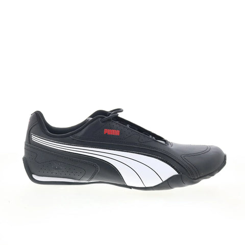 Puma Redon Bungee 38816702 Mens Black Leather Lifestyle Sneakers Shoes