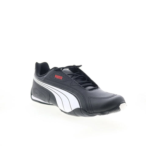 Puma Redon Bungee 38816702 Mens Black Leather Lifestyle Sneakers Shoes