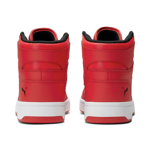 Puma Rebound Layup LUX 38823802 Mens Red Synthetic Lifestyle Sneakers Shoes