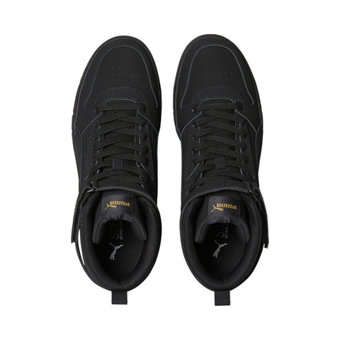 Puma RBD Game Buck 38842601 Mens Black Nubuck Lifestyle Sneakers Shoes